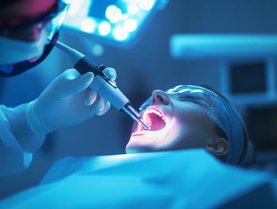 Dental root canal treatment machine