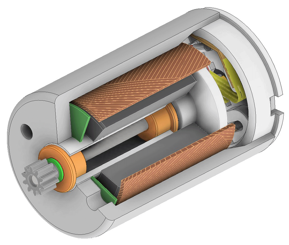 コアレスモータ メイン画像