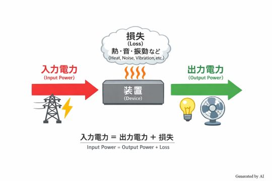 モータ出力の計算方法と選び方