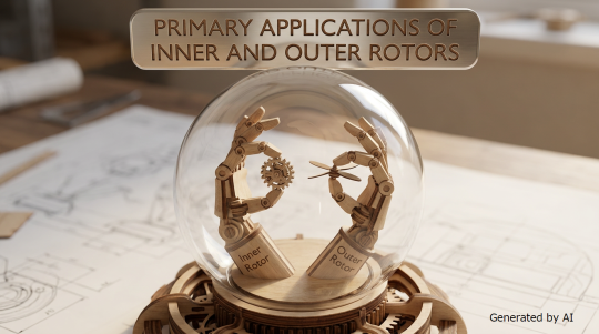 WHAT IS THE DIFFERENCE BETWEEN INNER-ROTOR AND OUTER-ROTOR MOTORS? AN EXPLANATION OF THEIR FEATURES, APPLICATIONS, AND HOW TO CHOOSE THEM