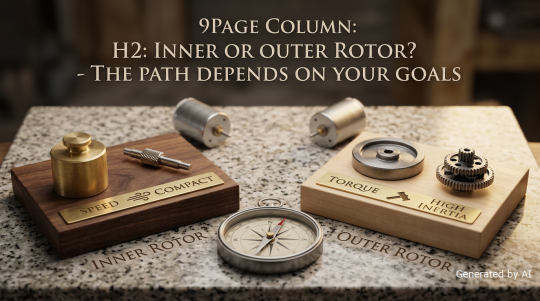 WHAT IS THE DIFFERENCE BETWEEN INNER-ROTOR AND OUTER-ROTOR MOTORS? AN EXPLANATION OF THEIR FEATURES, APPLICATIONS, AND HOW TO CHOOSE THEM