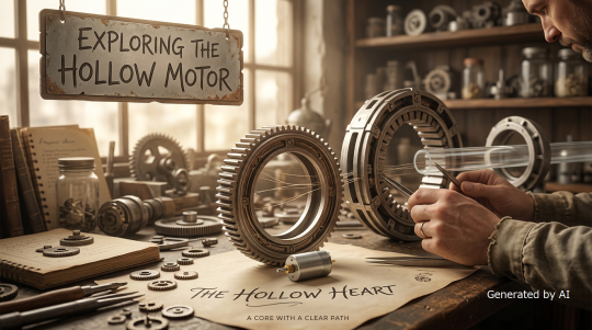 WAS IST EIN HOHLWELLENMOTOR? ERLÄUTERUNG DER VORTEILE, ANWENDUNGSBEREICHE UND AUSWAHLKRITERIEN DER HOHLWELLENKONSTRUKTION