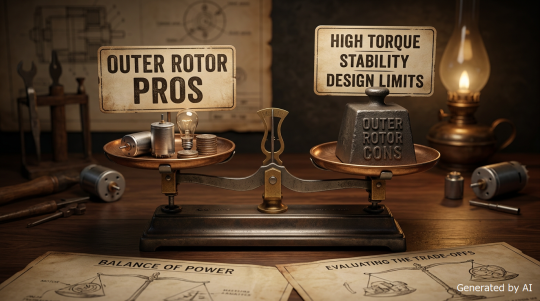 WHAT IS THE DIFFERENCE BETWEEN INNER-ROTOR AND OUTER-ROTOR MOTORS? AN EXPLANATION OF THEIR FEATURES, APPLICATIONS, AND HOW TO CHOOSE THEM