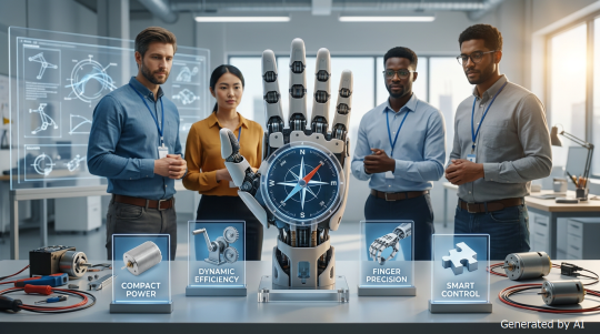 ロボットハンドに適したモータとは？種類別の要求性能と選定ポイントを解説